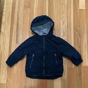 GAP Kids Hooded Raincoat - Navy